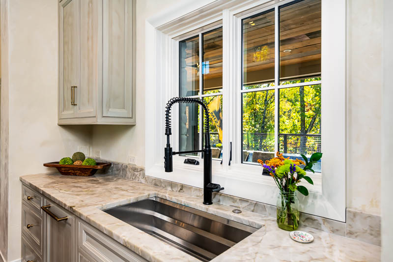 Commercial photographs of a new construction home on Stonebrooke Lane in Wentzville, Missouri for Schaube Architects.