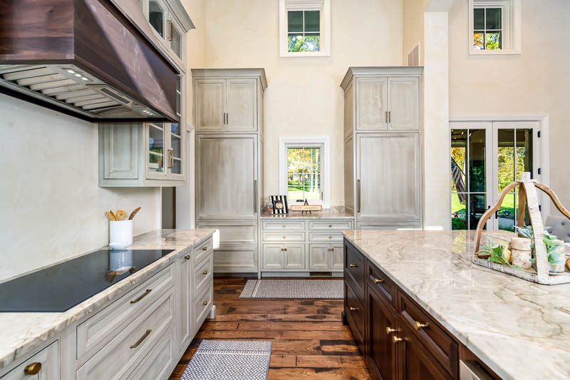 Commercial photographs of a new construction home on Stonebrooke Lane in Wentzville, Missouri for Schaube Architects.