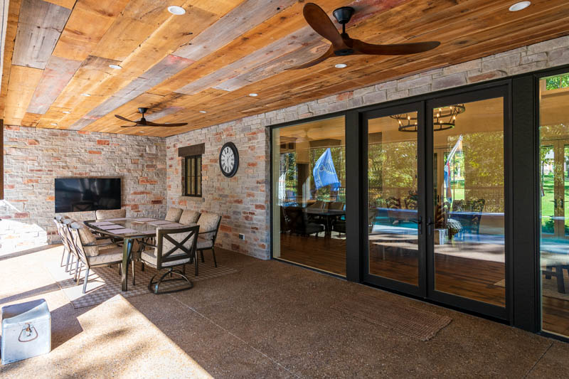 Commercial photographs of a new construction home on Stonebrooke Lane in Wentzville, Missouri for Schaube Architects.